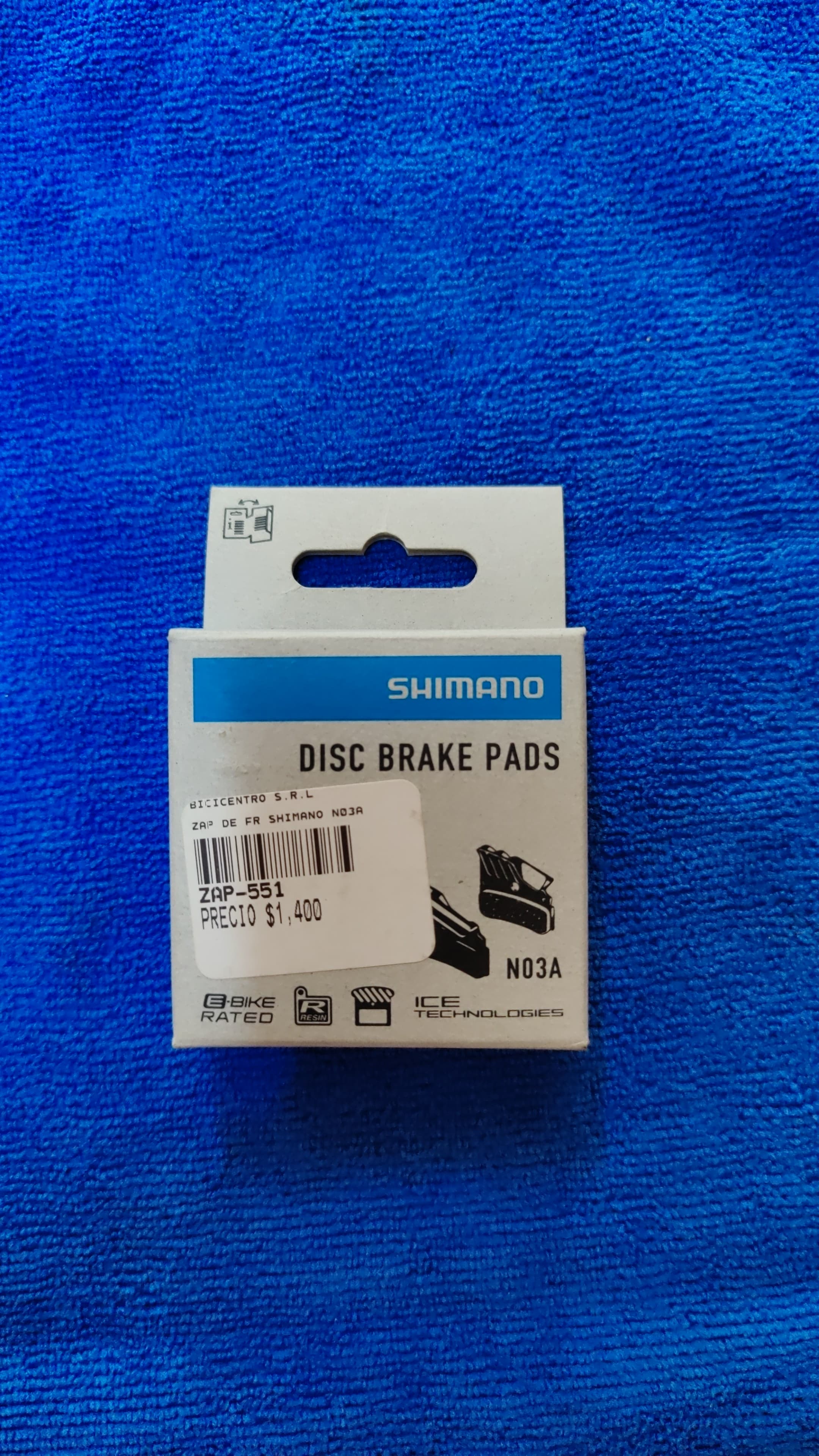 BANDA SHIMANO N03A-4 PISTON VENTILADA