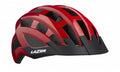 CASCO LAZER COMP DLX NEGR/ROJO MIPS 54-61CM