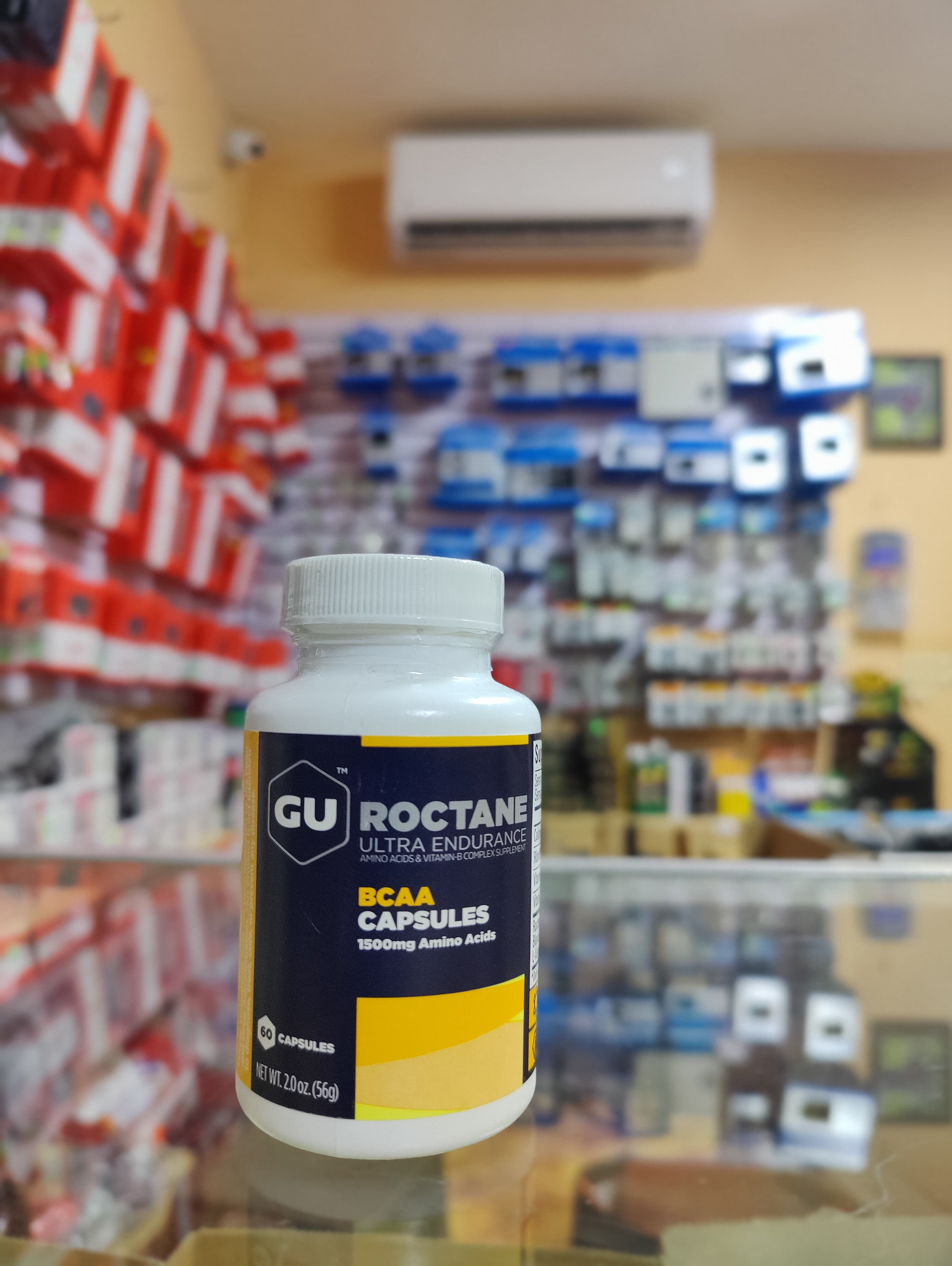 GU ENERGY  ROCTANE BCAA 60 CAPSULAS