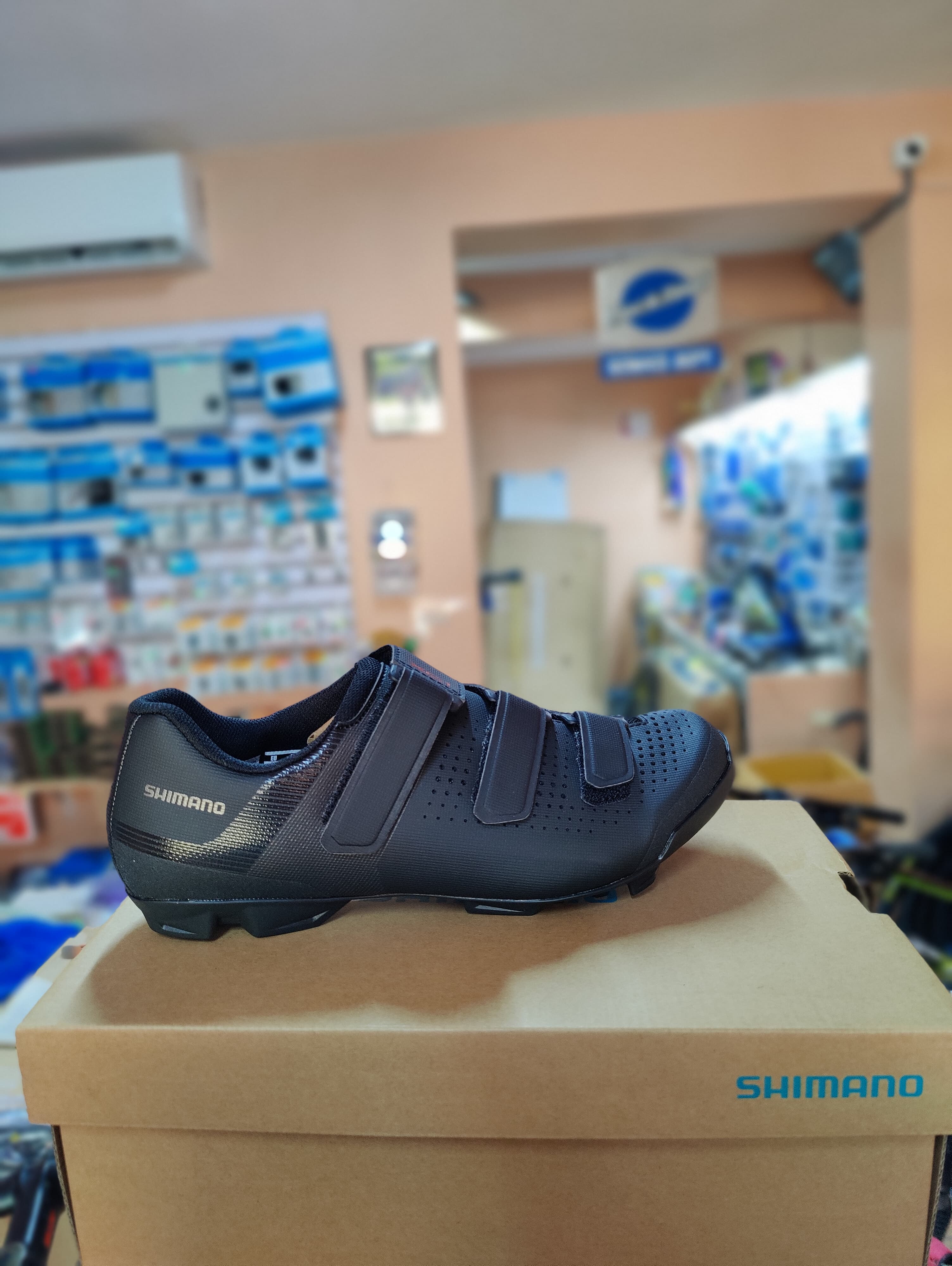 ZAPATO SHIM 45 MTB SH-XC1 NEGRO