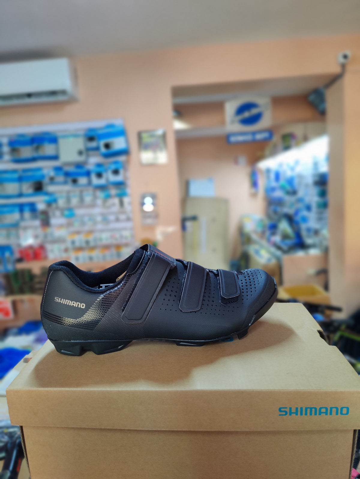 ZAPATO SHIM #43 MTB SH-XC1 NEGRO