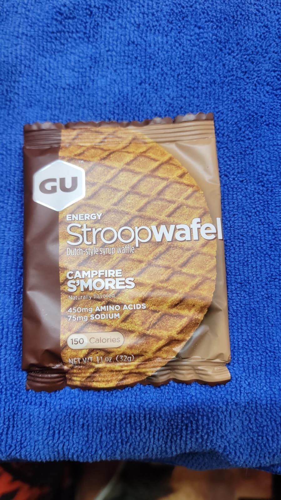 GU ENERGY STROOPWAFEL CAMPFIRE SMORES-NO CAFFEINE