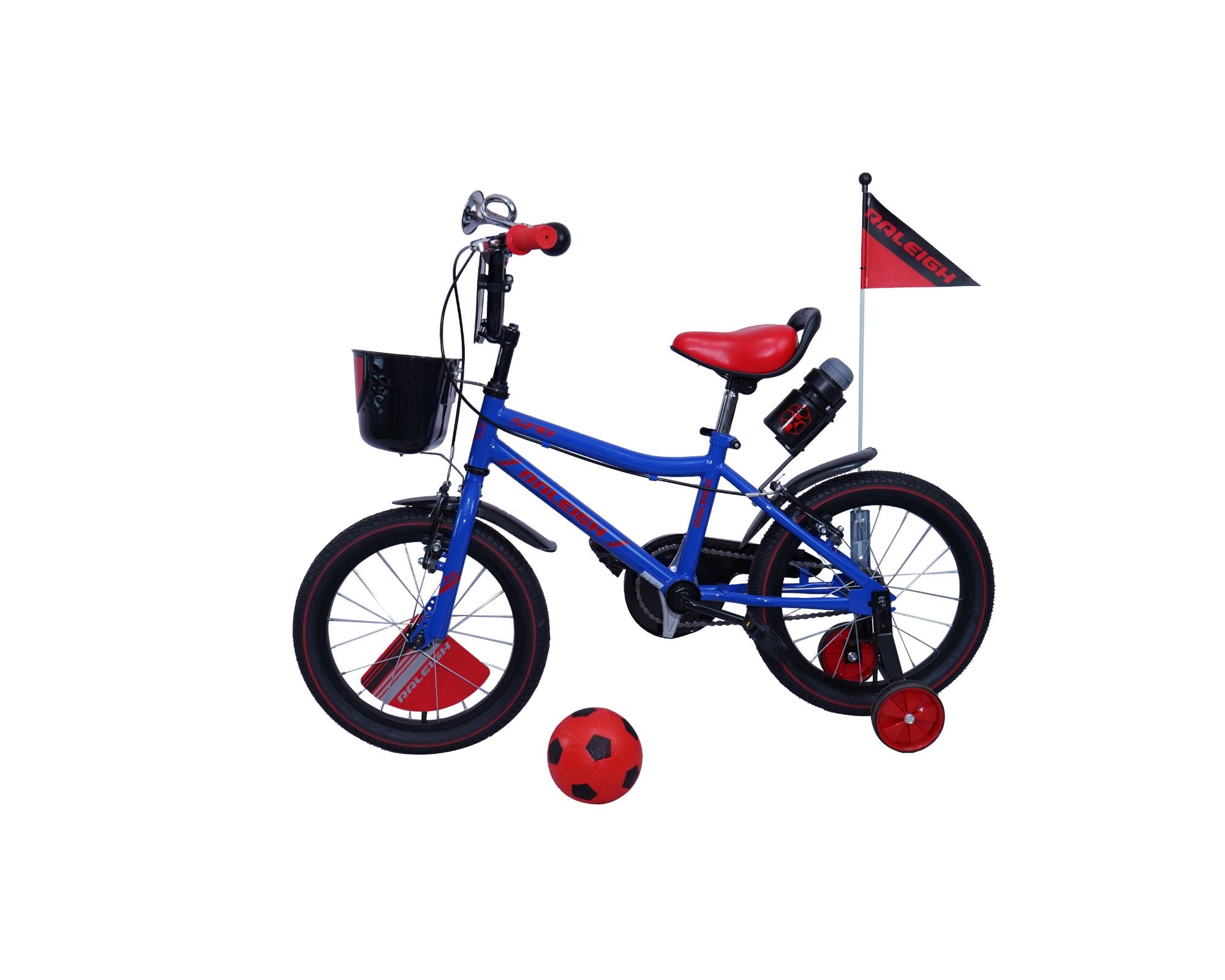 BICICLETA RALEIGH BOY 1V / #12 AZUL/ROJO