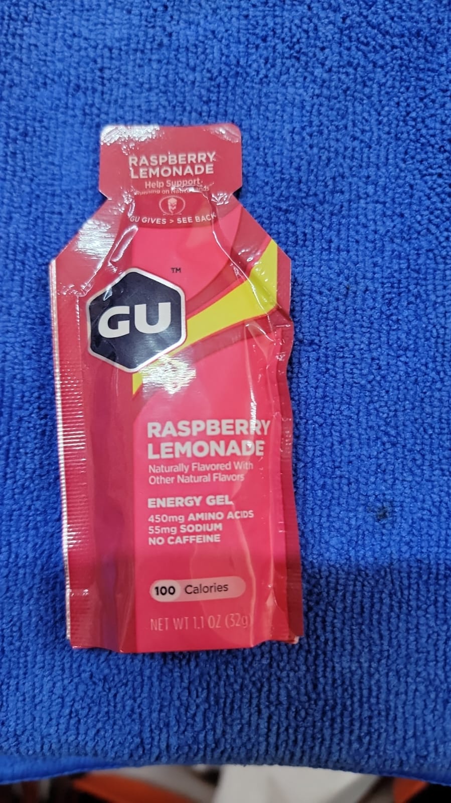 GU ENERGY RASPBERRY  LEMONADE NO C.F