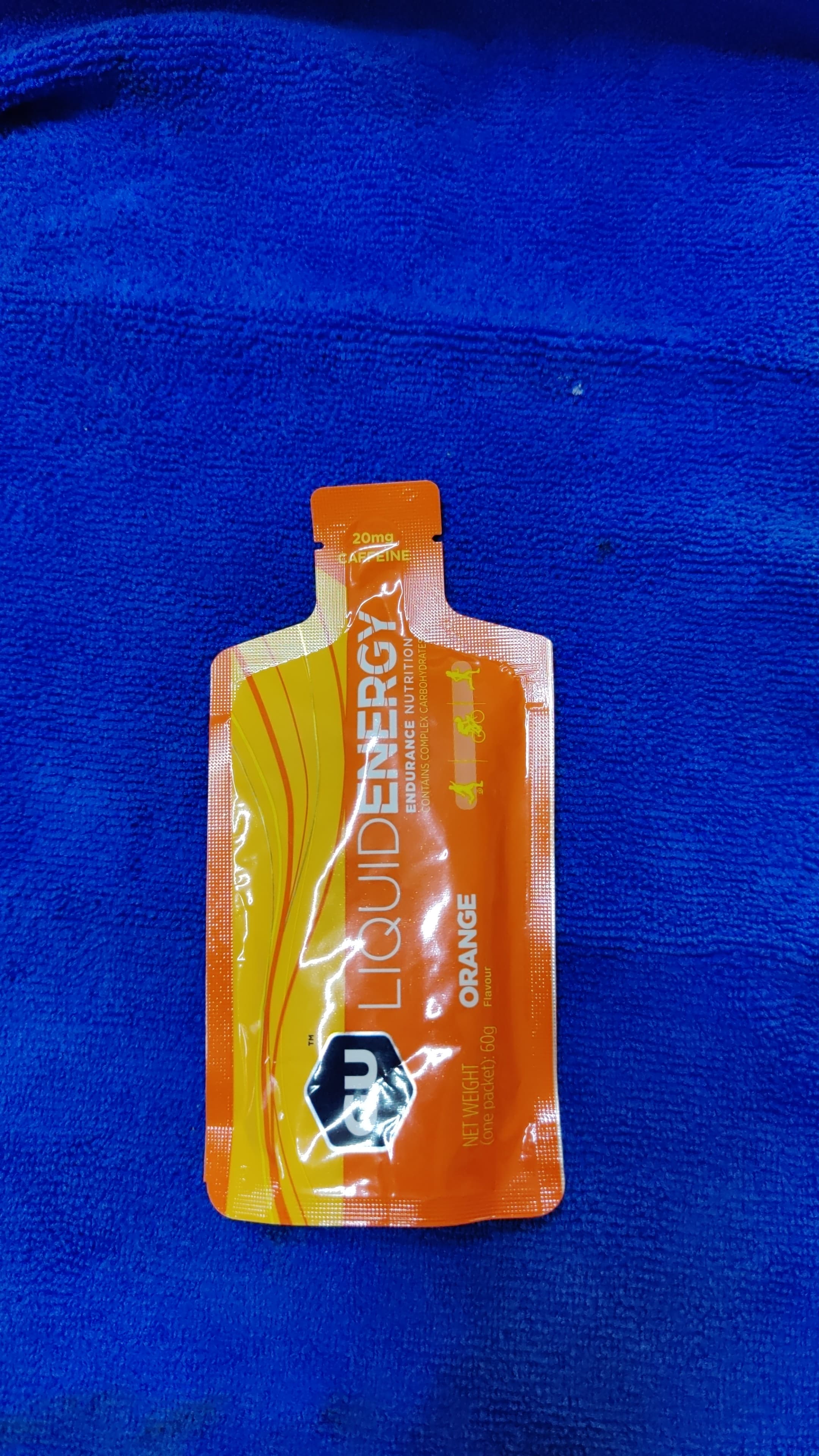 GU ENERGY LIQUID  ORANGE 20GM CAFFEINE