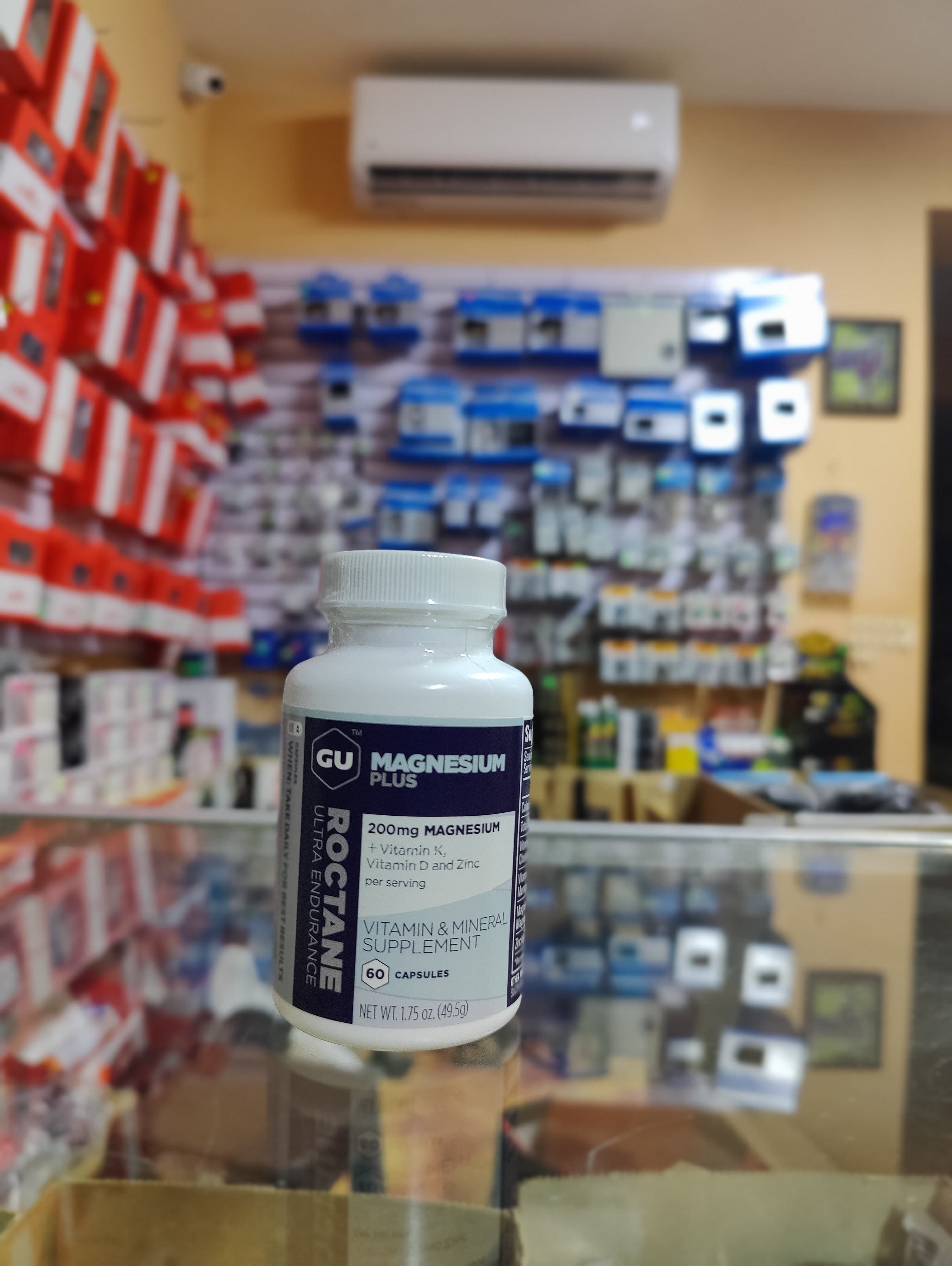 GU ENERGY  ROCTANE MAGNESIUM PLUS 60 CAPSULAS