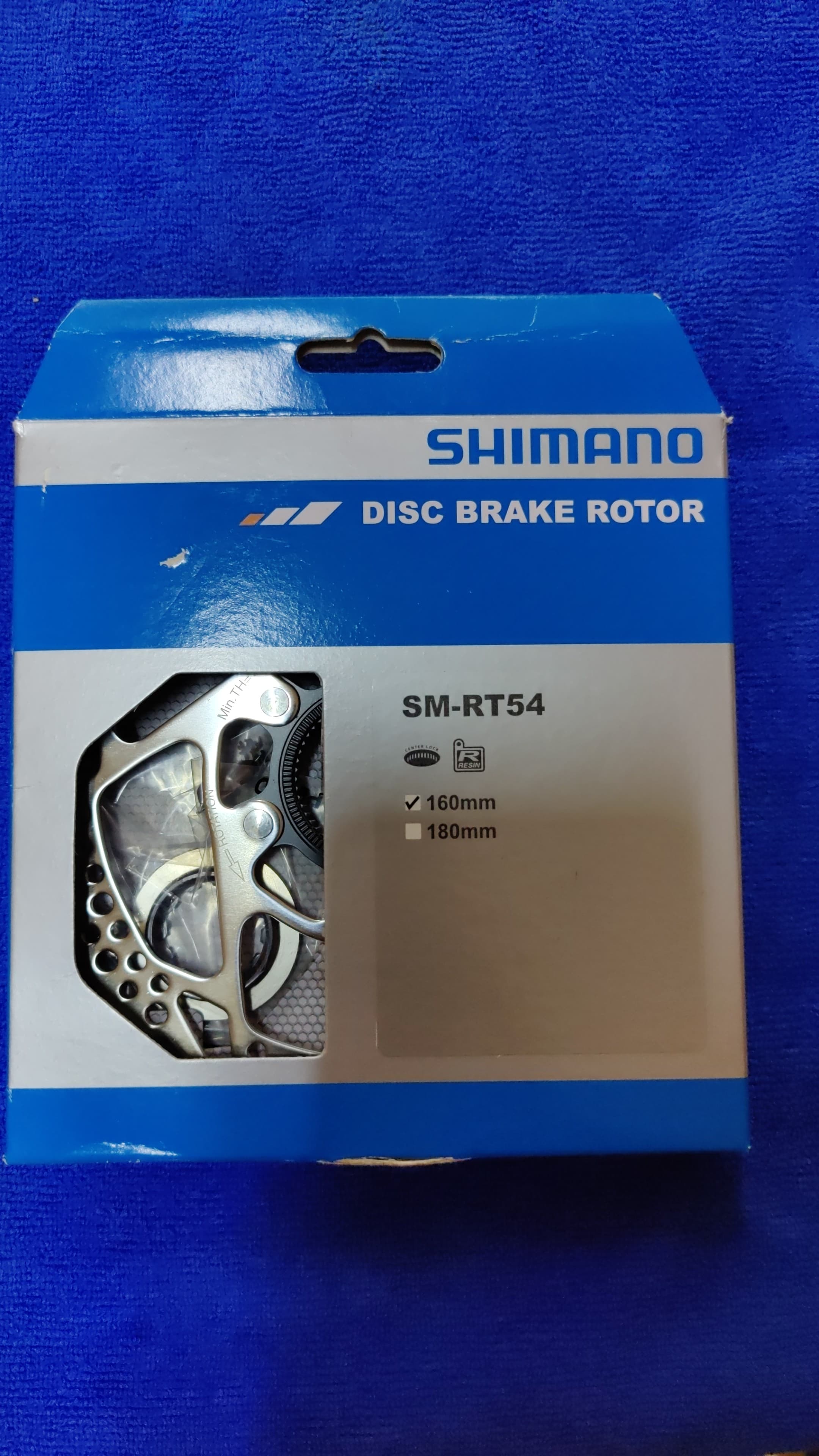 DISCO DE FRENO SHIMANO SM-RT54 160MM CENTER LOCK