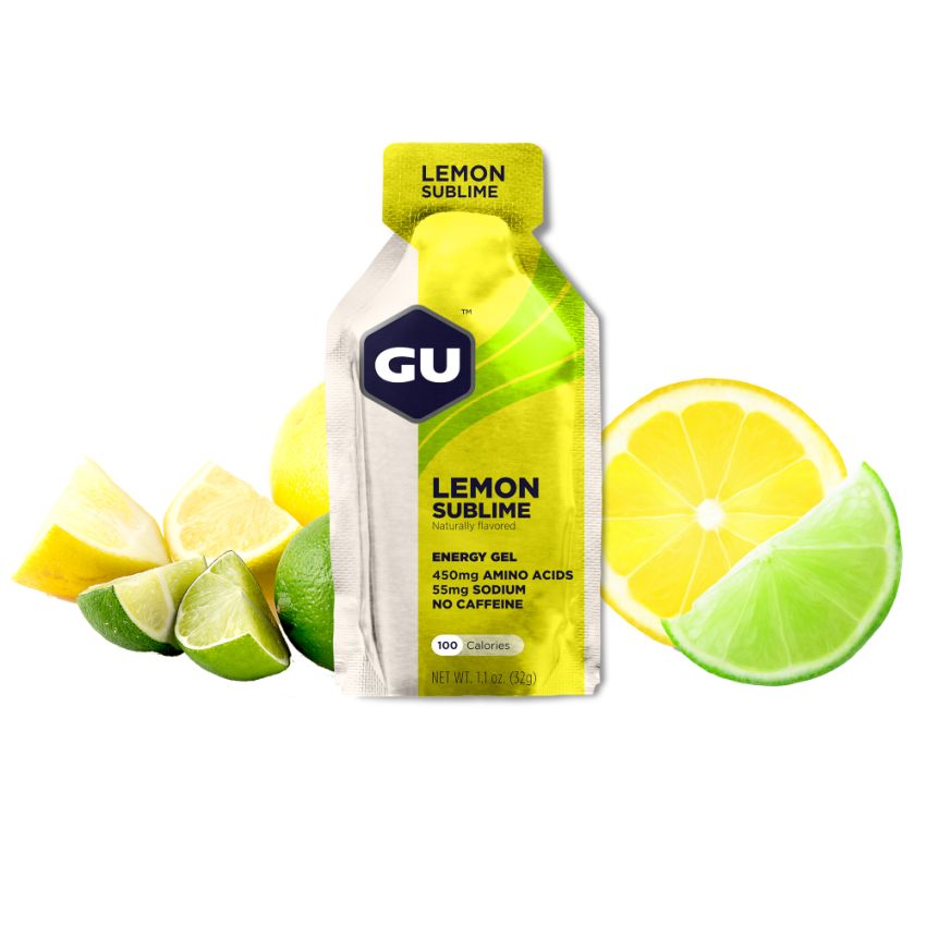 GU ENERGY GEL LEMON  SUBLIME NO CF