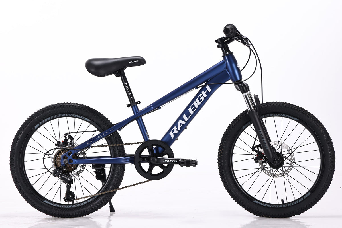 BICICLETA  #20 RALEIGH MTB DISC BOY AZUL OSCURO/ BLANCO