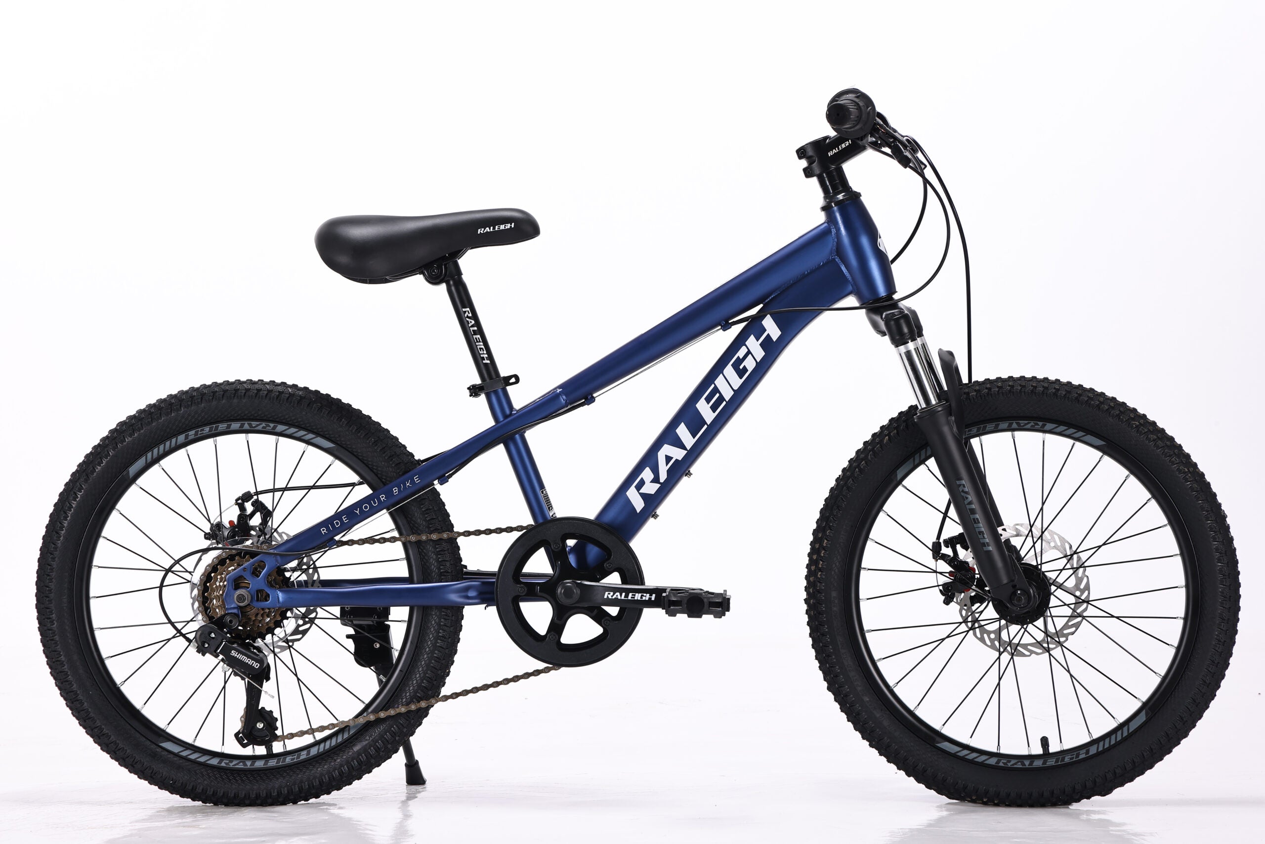 BICICLETA  #20 RALEIGH MTB DISC BOY AZUL OSCURO/ BLANCO