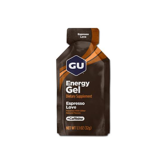 GU ENERGY GEL ESPRESSO LOVE 40MG CAFFEINE