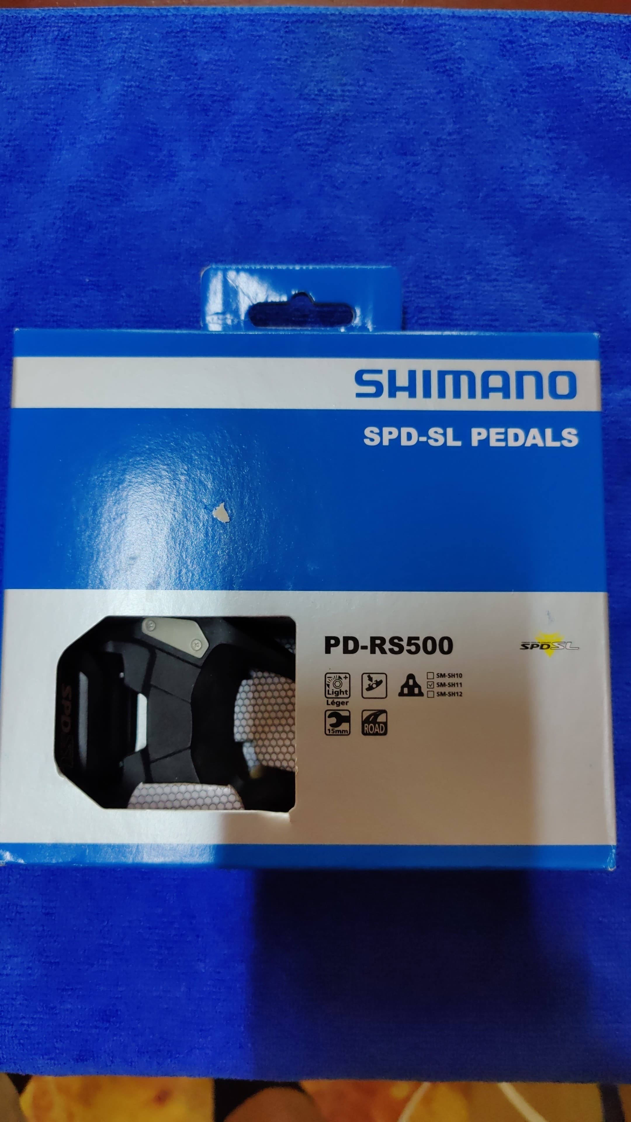 PEDAL SHIMANO RUTA SPD PD-RS500 CLIPS