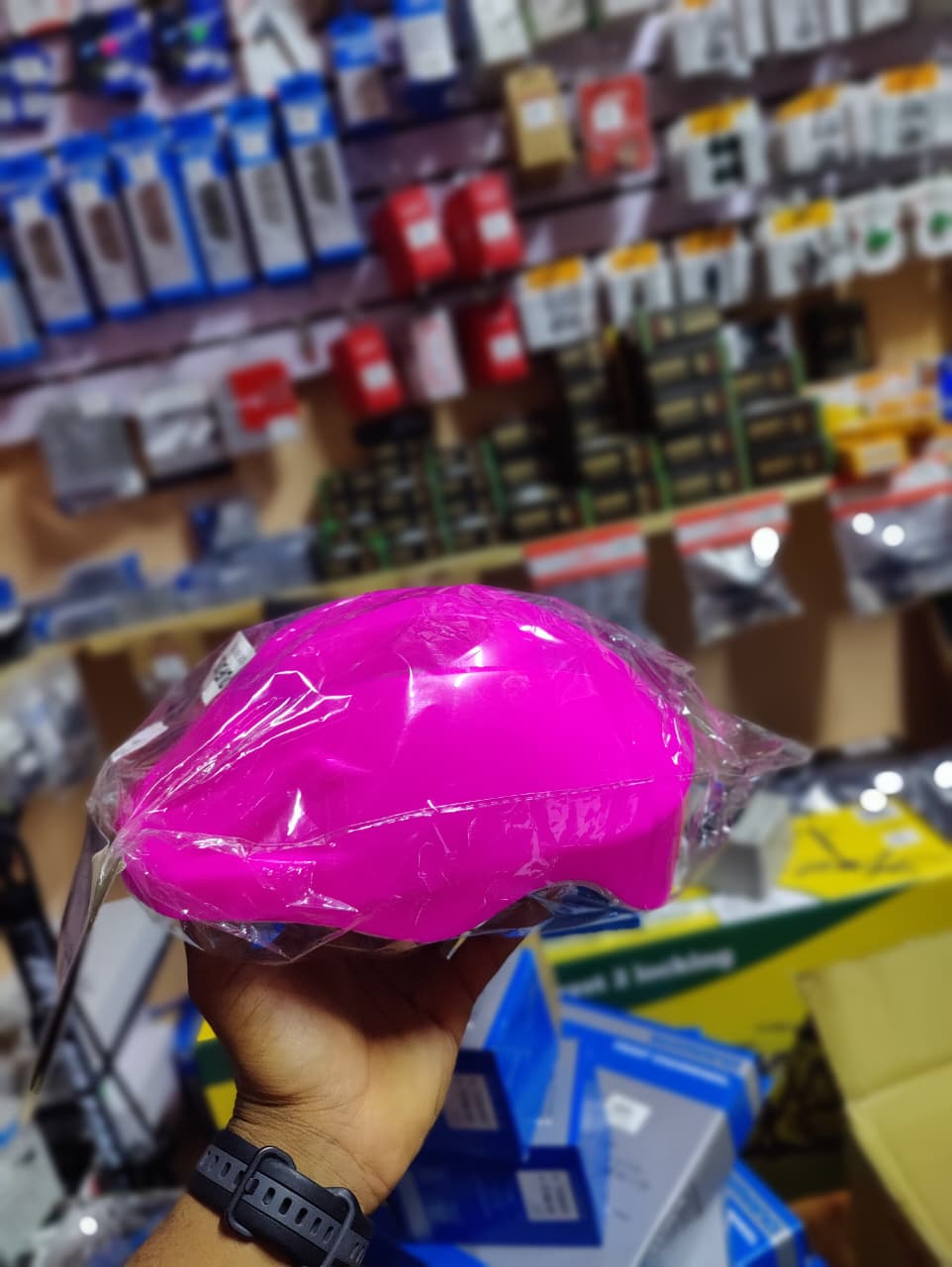 CASCO PARA NIÑAS/ RODILLERA/ROSADO DURATEX