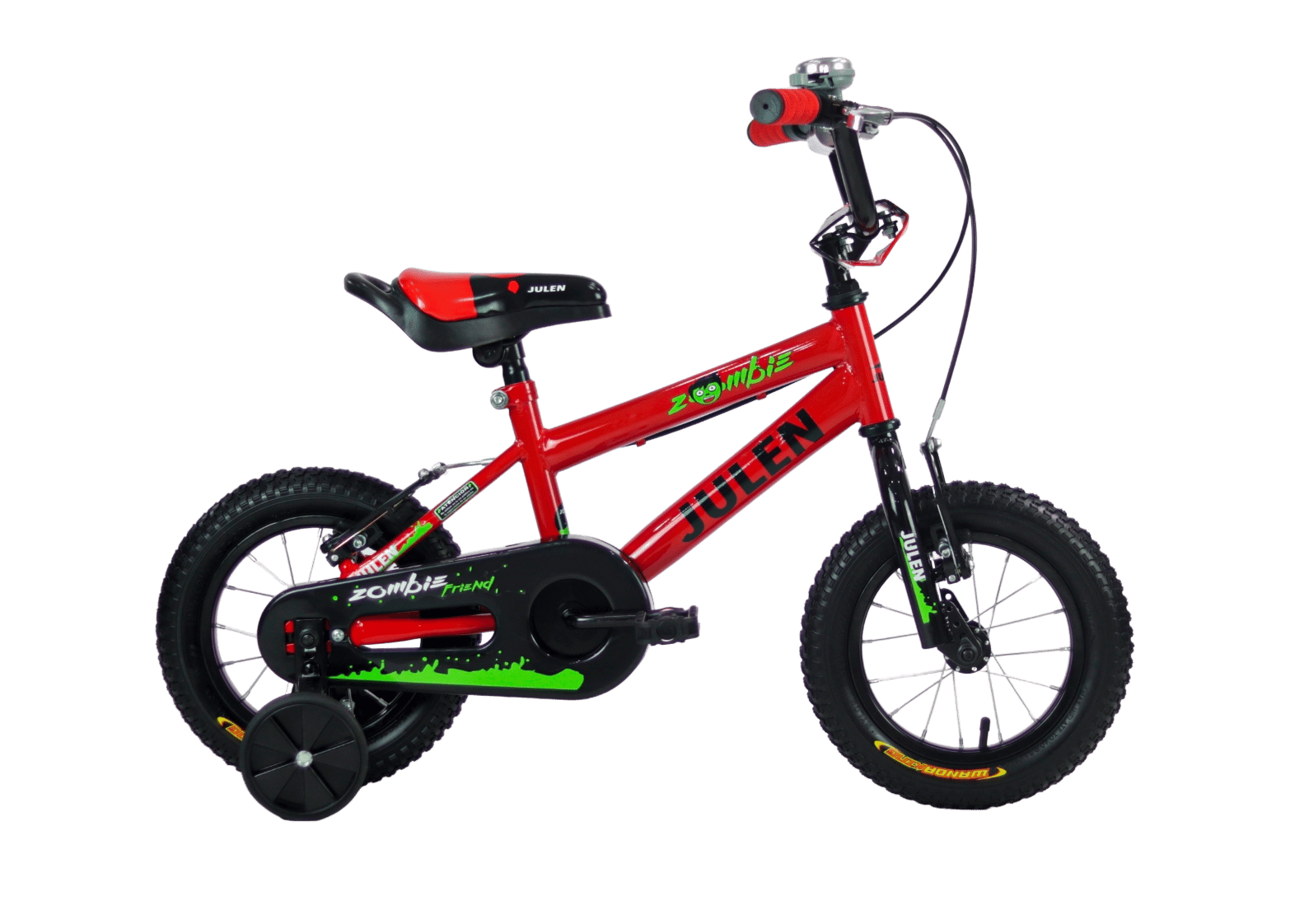 BICICLETA   #12 1V JULEN ZOMBIE   / ROJO/ NEG