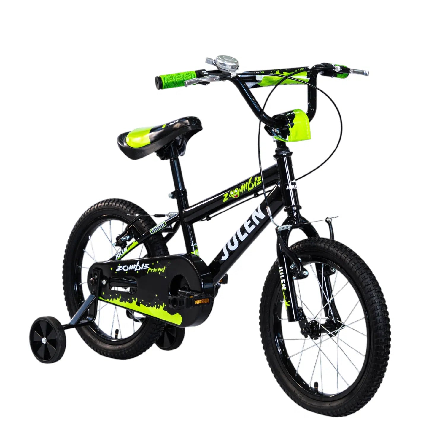 Bicicleta  #16 MX Julen Zombie Aluminio Negra/Verde