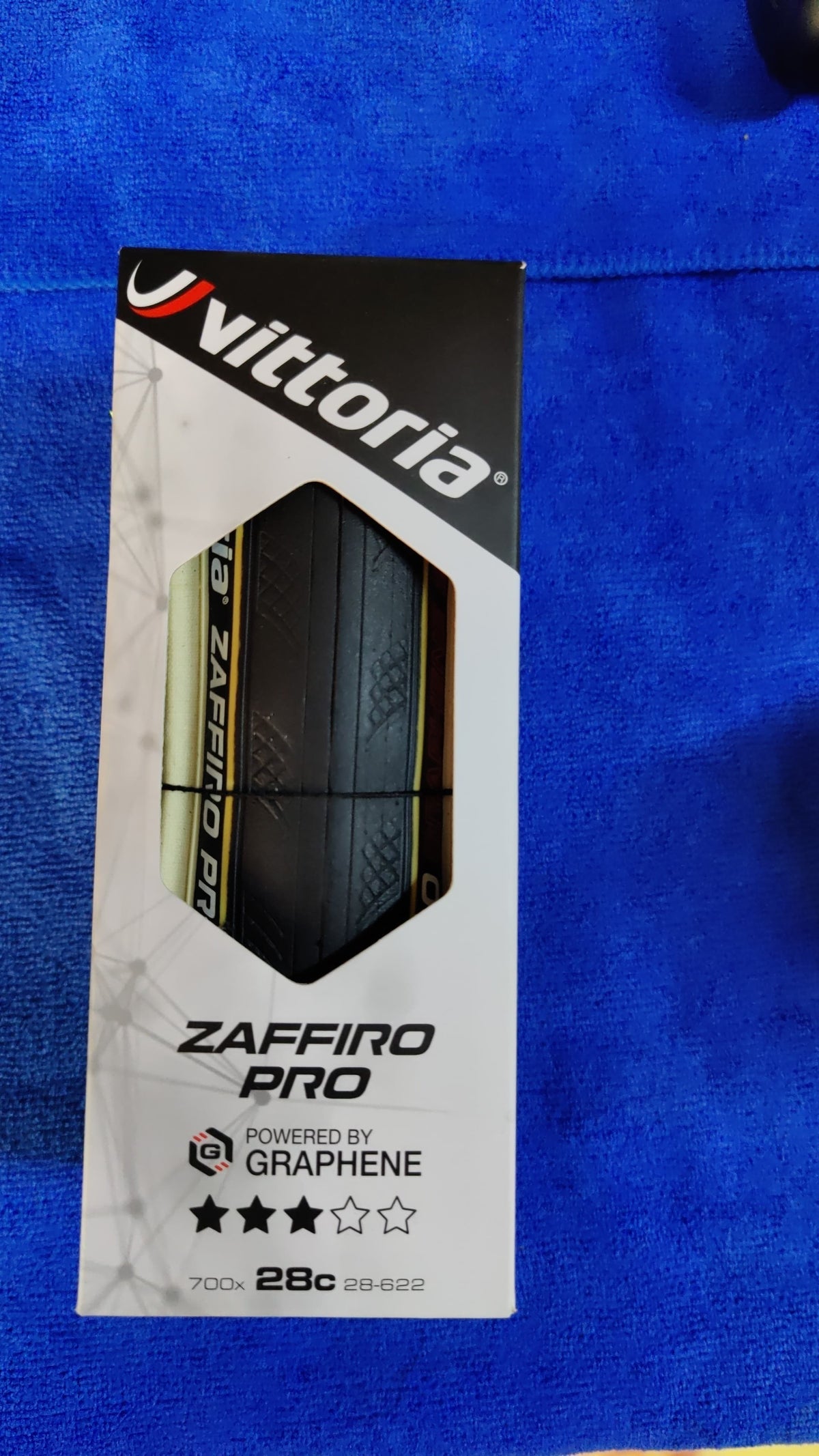 GOMA 700X28C VITTORIA  ZAFFIRO PRO CREMA