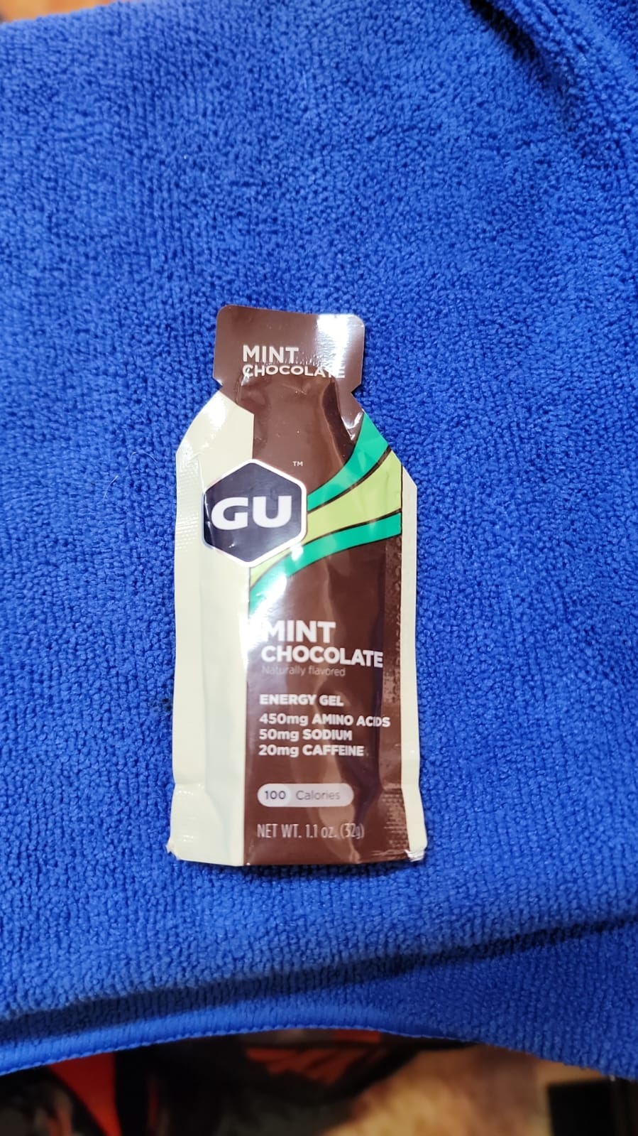 GU ENERGY MINT CHOCOLATE 20MG CAFFEINE