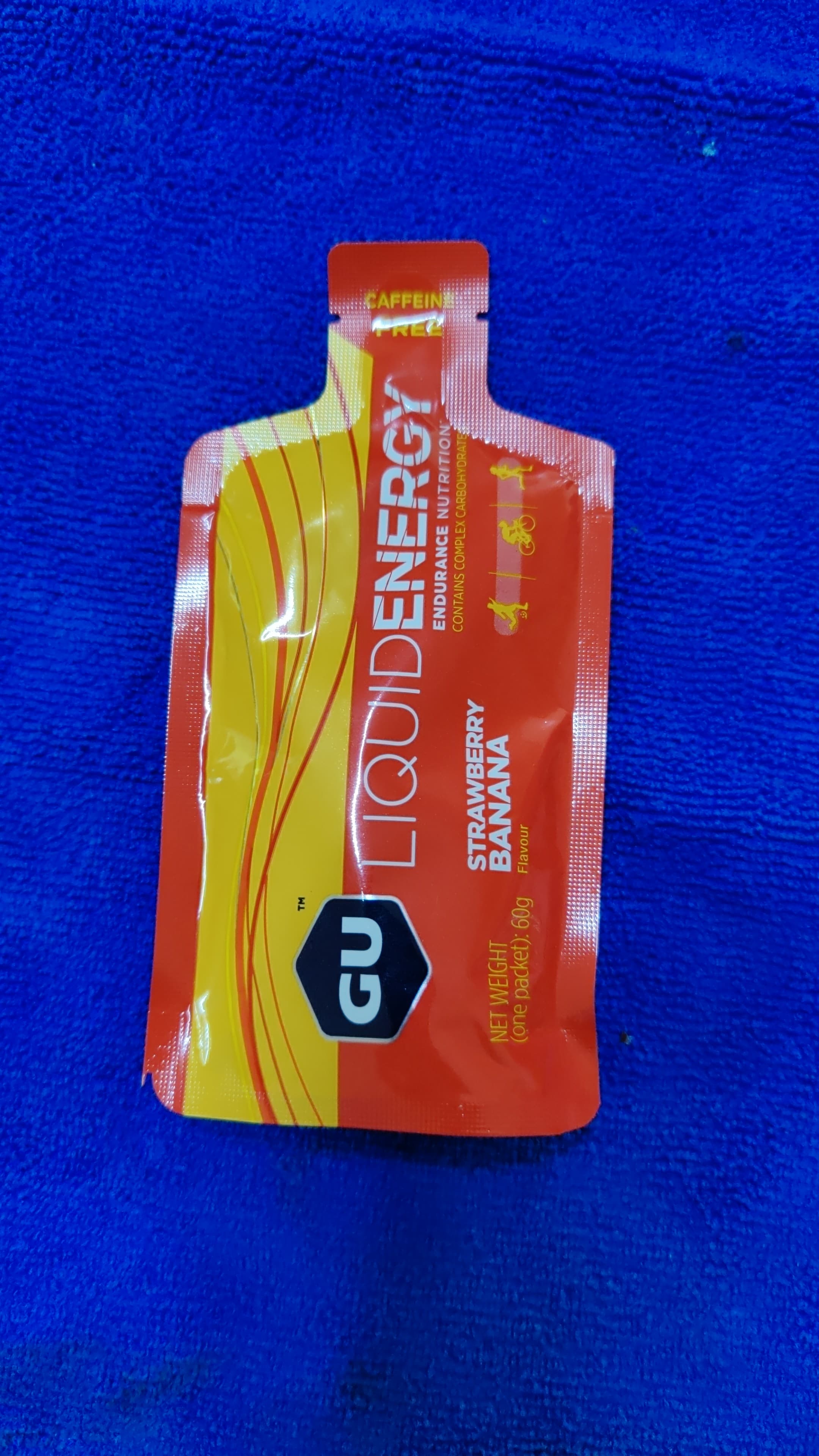 GU ENERGY LIQUID  STRAWBERRY BANANA  NO CF