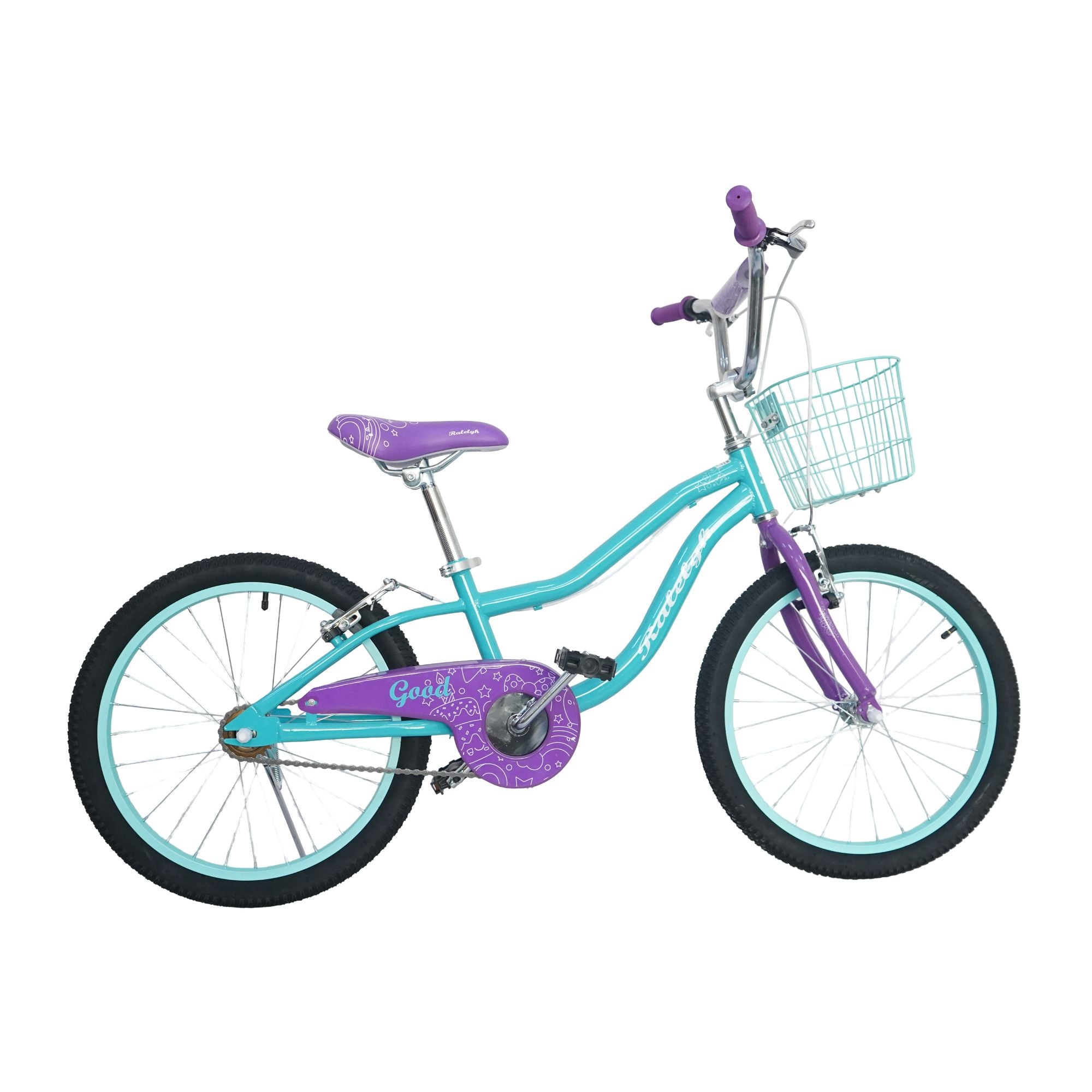 BICICLETA  #20 RALEIGH  GIRL VERDE/ MORADO