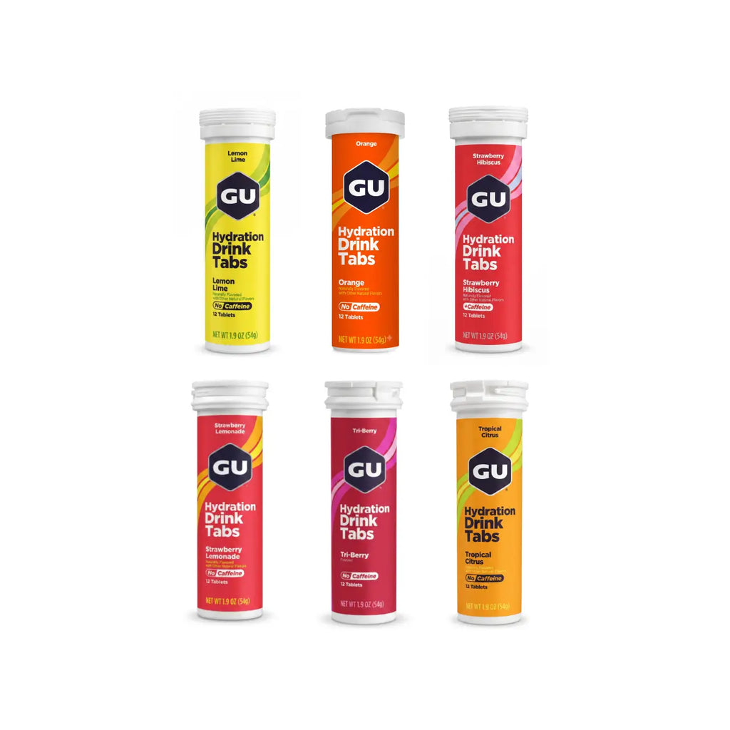 GU Tabletas de Hidratación (Drink Tabs) 12 Servicios